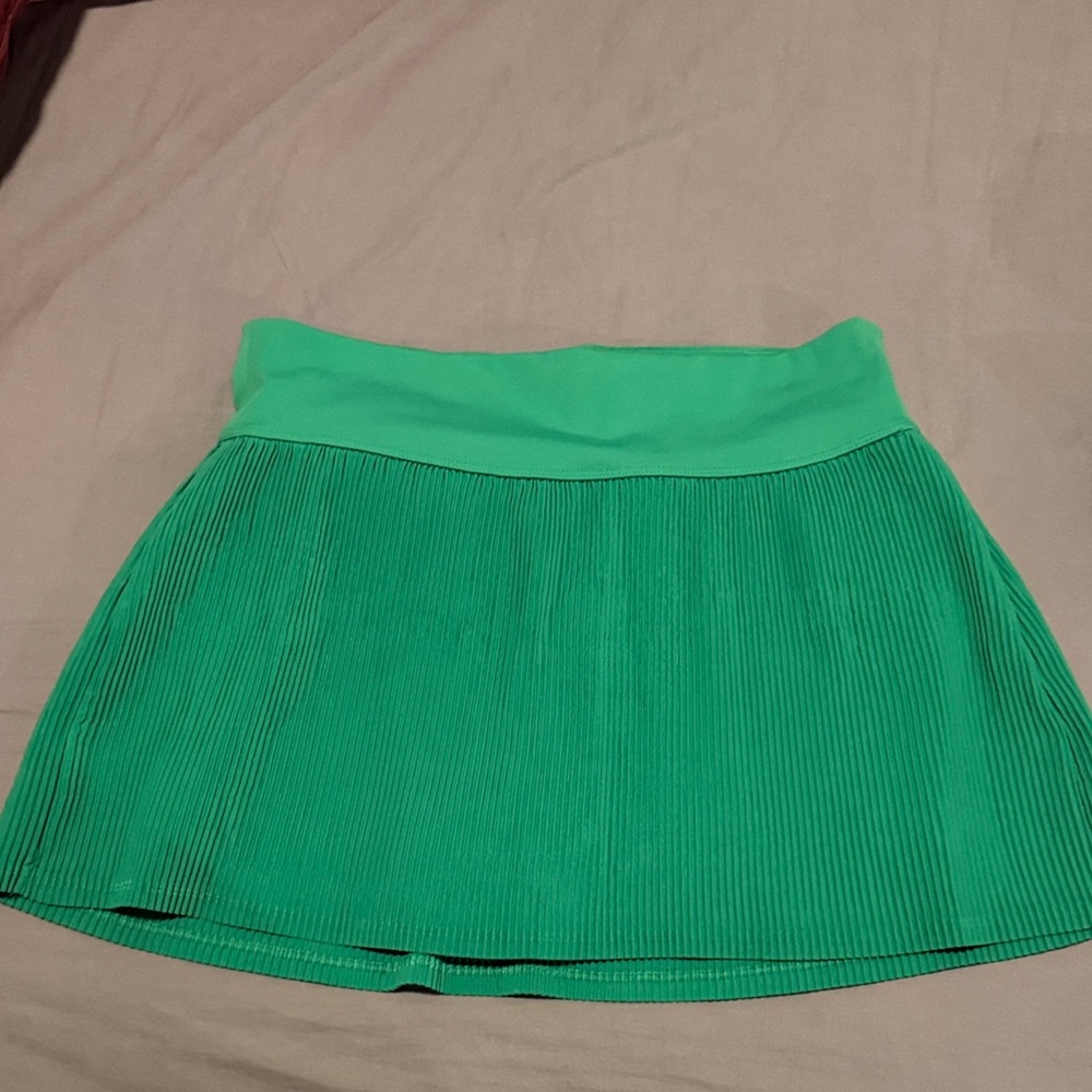All in Motion Vibrant Green Mini Skirt